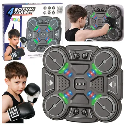 Immagine prodotto di Box musicale interattivo con illuminazione a LED, 3 livelli, nero