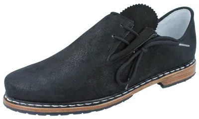 Produktbild von MEINDL Thiersee Herren Haferlschuhe schwarz Wildbockleder - Größe: UK 7,5