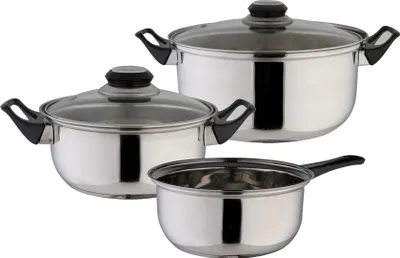 Produktbild von Topf-Set Kompakt, Edelstahl, 5-tlg.