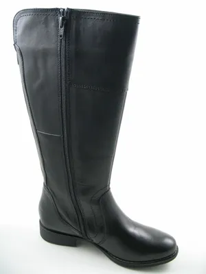 Produktbild von Damen Langschaft Stiefel schwarz von JANA von Größe 37 bis 40,5