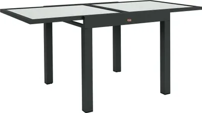 Produktbild von Outsunny Gartentisch ausziehbar Aluminium 160x80 cm Wetterfest Buffettisch