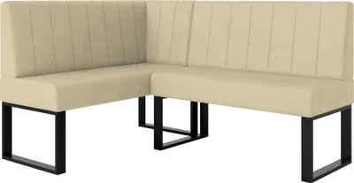 Produktbild von JKG Meble Eckbank fur Essizmmer - Eckbank Küche - Küchenbank - Modern Sitzecke Küche - Stoff Velours  - Monolith 04 - 130x170cm