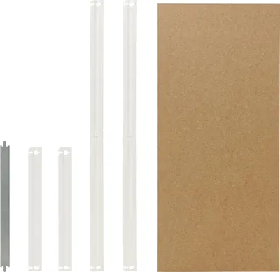 Obrázok produktu pre shelfplaza HOME 23x40 cm sada políc v biela pre HOME ťažký regál