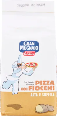 Produktbild von Pizza coi Fiocchi di patate Mehl 1kg - Spadoni