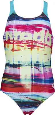 Produktbild von Arena G RAINBOW COLORS JR SWIM PRO B NAVY-FREAK ROSE 164