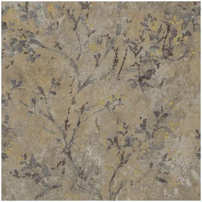 Produktbild von Profhome 396501-GU Landhaus Tapete Floral braun grau gold 5,33 m2