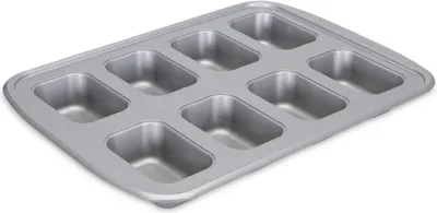 Produktbild von Städter We Love Baking Backform Mini-Cake, Metall, Silber, 38,5 x 27,5 cm