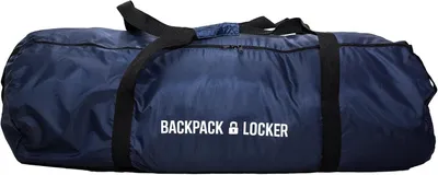 Image de Sac de rangement Dachbox, 160 litres, bleu, pour camping, étanche