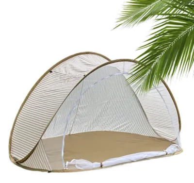 Produktbild von Elzusha – Faltbarer Strandzelt mit UV-Schutz für 2-3 Personen