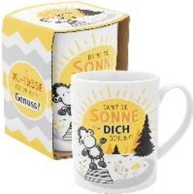Zdjęcie produktu dla Sheepworld 47548 Kubek XL z motywem słońca, porcelana, 60 cl