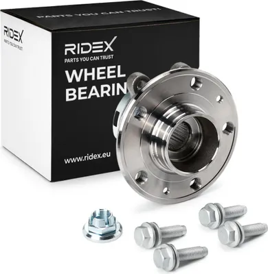 Produktbild von RIDEX Radlagersatz Vorne für RENAULT LAGUNA III Grandtour (KT0/1) 654W0316