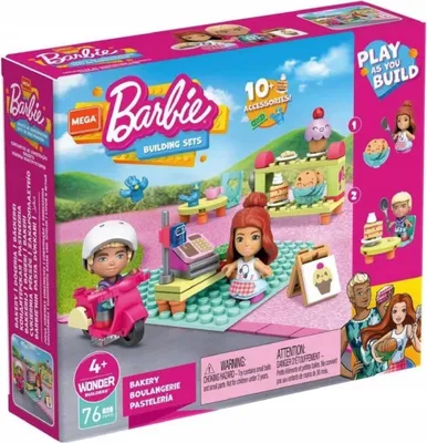 Zdjęcie produktu dla Mega Construx Barbie Najlepsze przyjaciółki - 76 elementów