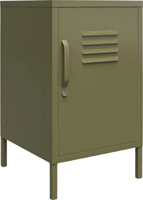 Immagine prodotto di Dorel Home comodino in metallo verde