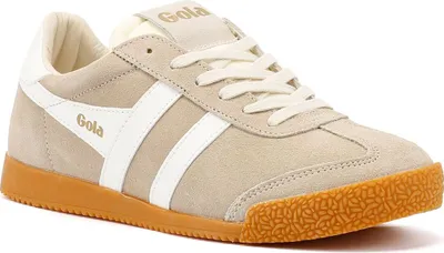 Produktbild von Gola Elan bone white Damen sportlicher Schnürer in Beige, Größe 39