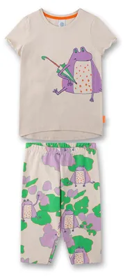 Immagine prodotto di Pigiama per bambine Sanetta, color lilla | Pigiamino confortevole per bambini