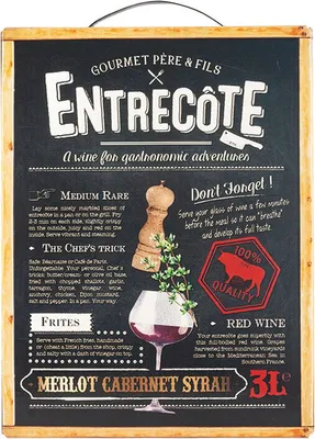 Produktbild von FRZ Entrecote Merlot, Cabernet, Landwein, trocken, rot 3,0 L