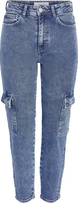 Produktbild von NOISY MAY Cargo Jeans Hose Regular Fit Denim Pants Größe: 27W / 30L