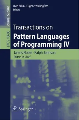 Obrázok produktu pre Transactions on Pattern Languages of Programming IV