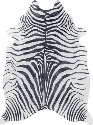 Produktbild von Waschbarer Teppich ETOSHA Schwarz 150 cm x 200 cm
