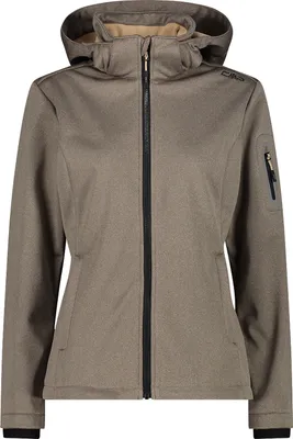Produktbild von Cmp Woman Jacket Zip Hood 06Xp Sesamo Mel-Nero 46