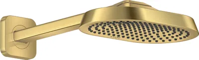 Produktbild von hansgrohe AXOR ShowerSphere Kopfbrause 250/160 1-jet EcoSmart mit Brausearm, 39755250