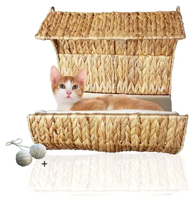 Produktbild von Heizungsliege für Katzen | Katzenkorb | Katzenhängematte | Fensterliege zum Schlafen