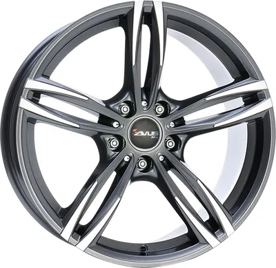 Produktbild von Alufelge Avus Ac-Mb3 7.5X17 5X120 Et 32 Anthracite Polished