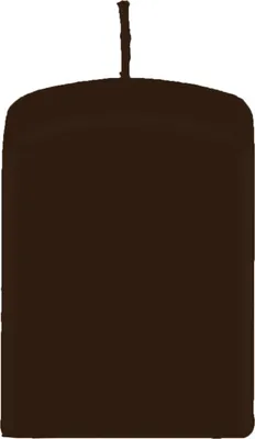 Produktbild von Quader, Quadratische Kerzen Schokolade 150 x Ø 70/70 mm, 4 Stück