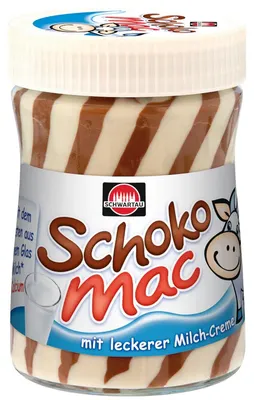 Zdjęcie produktu dla Schwartau Schoko Mac mleczna czekolada do smarowania 400g