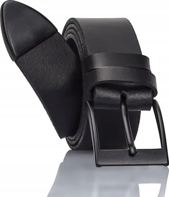 Produktbild von GRACIO Herren Gürtel Echtleder 120 cm Elegant Schwarz