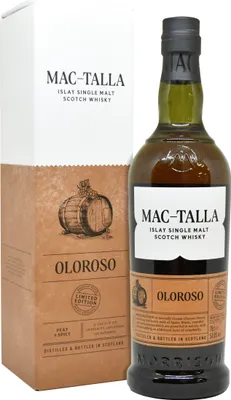 Produktbild von Morrison Scotch Whisky Distillers Mac-Talla Ltd Edition Oloroso 54,8%vol Islay NV Whisky ( 1 x 0.7 L )