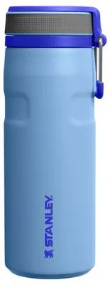 Image de La bouteille IceFlow Twist Flip de Stanley – 470 ml, bleu ciel