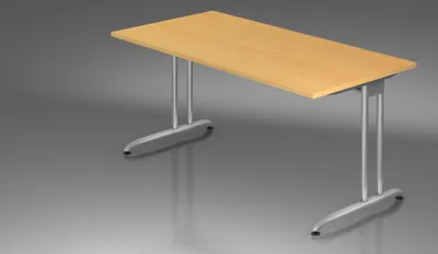 Produktbild von Schreibtisch Buche 1600x800 mm