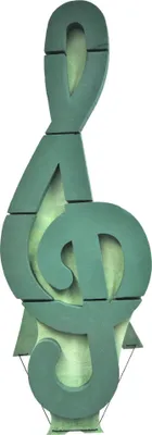Produktbild von OASIS® BIOLINE® Notenschlüssel - 103 x 40 x 6,5 cm