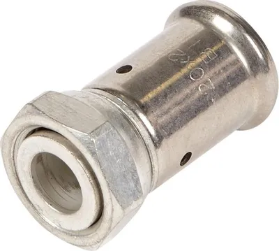 Image de Raccord multicouche laiton à visser HENCO joint plat - écrou libre - Ø 20 mm x 3/4' - 26P-20Z05