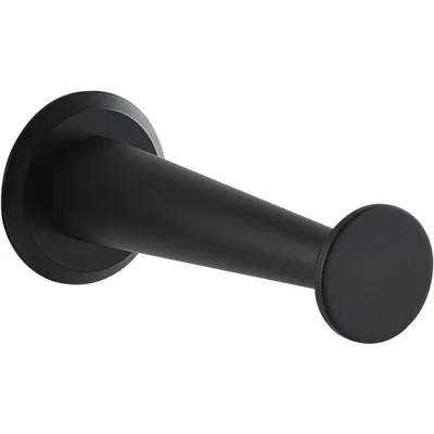 Produktbild von Mantelhaken Garderobenhaken Medellot Platte ø30 Tiefe 73 Alu schwarz
