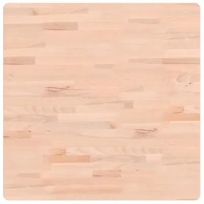 Produktbild von Tischplatte 70x70x1,5 cm Quadratisch Massivholz Buche