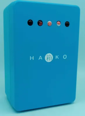 Produktbild von Hako blau Murmelbahn mit Merkspiel