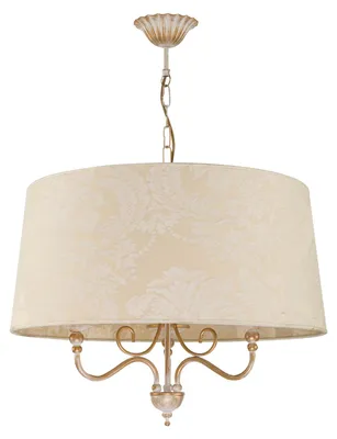 Immagine prodotto di Lampada a sospensione SOFIA ecru-oro 3xE27x40W in tessuto, dimensioni: 70x56x56 cm, IP20, Jupiter