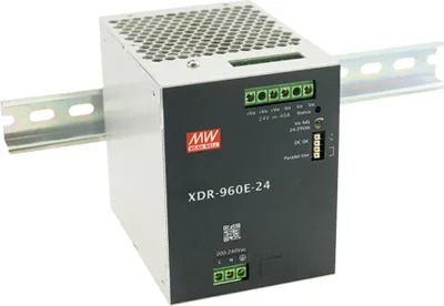 Produktbild von MEANWELL XDR-960E-48 AC-DC-Industrienetzteil Hutschiene 960W 48V 20A