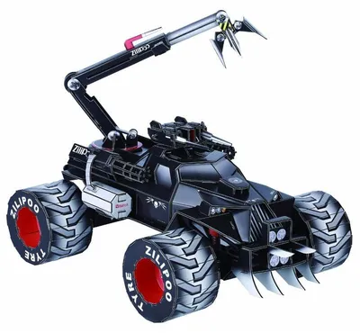 Produktbild von 3D Puzzle Weltraum Geländewagen - 217 Teile - Raumfahrt Modellbau ab 10 Jahren