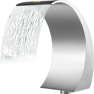 Produktbild von VEVOR Schwalldusche Pool Schwallbrause für Patio Garten Edelstahl Poolfontäne 30×60×45cm