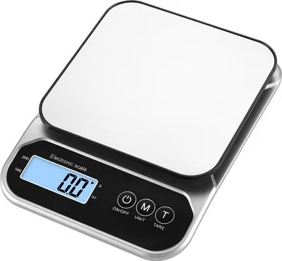 Immagine prodotto di INF Bilancia da cucina digitale 3KG/0.1G, ricaricabile e a batteria, per alimenti