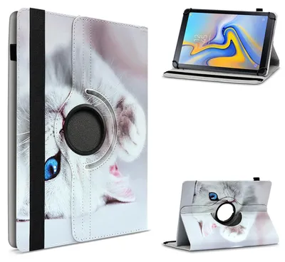 Produktbild von Tablet Hülle für Doogee U9 / U10 / U10 Pro / U11 Tasche Schutzhülle 360 Grad DrehbarFarben:Motiv 4
