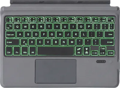 Obrázok produktu pre Prenosná klávesnica, bezdrôtová klávesnica, ergonomická klávesnica, podsvietenie, kompatibilná s Surface Go 3/Surface Go 2/Surface Go