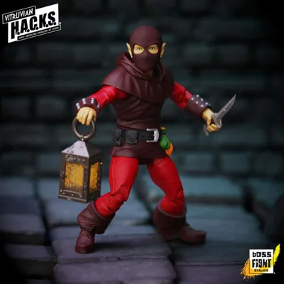 Zdjęcie produktu dla Vitruvian H.A.C.K.S. Figurka Halfling Scout Dwynn Dellos