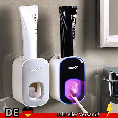 Produktbild von Zahnpasta Spender Automatisch Staubdicht Zahnbürstenhalter