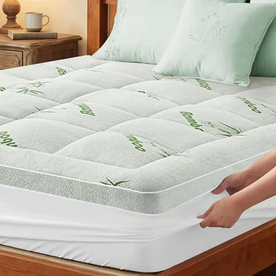 Obrázek produktu pro SE Chránič matrace 140x200 Bambusová viskóza (z bambusové buničiny) měkký