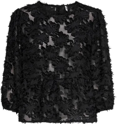 Produktbild von Elegante 3/4 Arm Mesh Bluse JDYKING  | XS