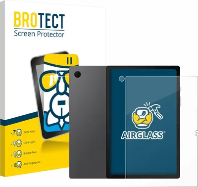 Produktbild von BROTECT Schutzglas für Samsung Galaxy Tab A8 (Display+Kamera) Schutzfolie Panzer Folie Glas Display Schutz klar